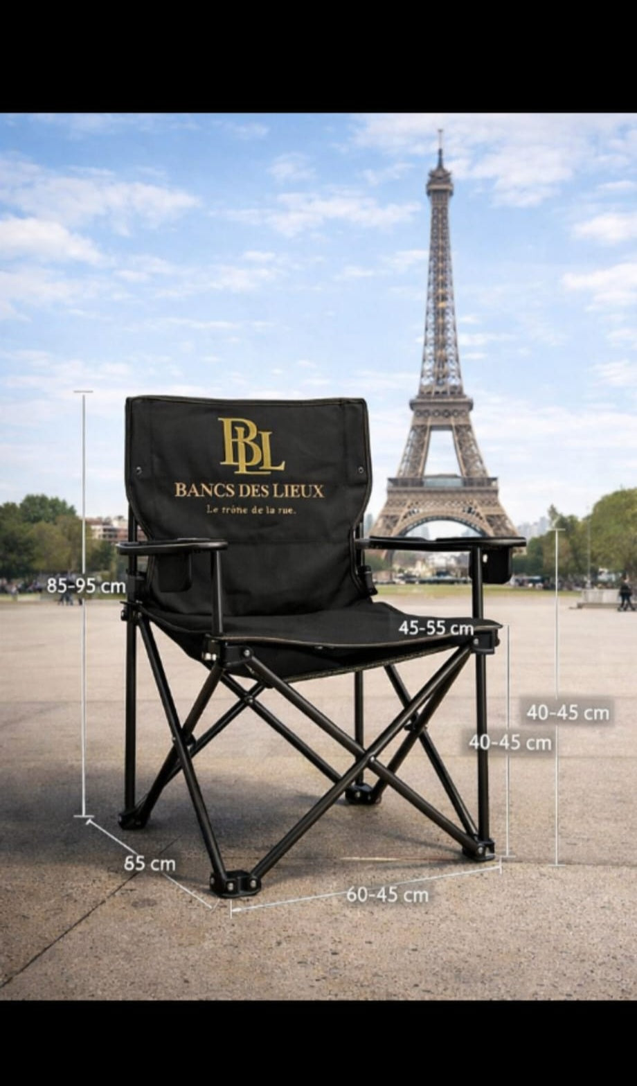 BDL Folding Chair – Paris Edition